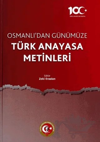 Osmanlı'dan Günümüze Türk Anayasa Metinleri – Zeki Eraslan – Atatürk Araştırma Merkezi kitap kapağı