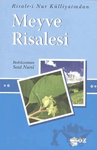 Meyve Risalesi (Mini Boy) – Bediüzzaman Said-i Nursi – Söz Basım Yayın kitap kapağı