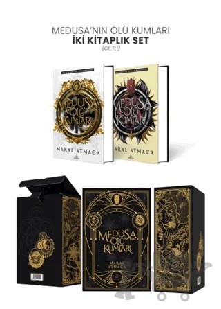 Medusa'nın Ölü Kumları İki Kitaplık Set – Maral Atmaca – Ephesus Yayınları kitap kapağı