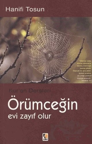 Örümceğin Evi Zayıf Olur – Hanifi Tosun – Çıra Yayınları kitap kapağı