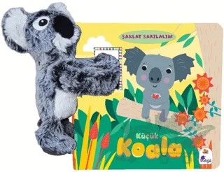 Şaklat Sarılalım - Küçük Koala (Oyuncaklı Kitap) – JJ Lachowich – İndigo Çocuk kitap kapağı