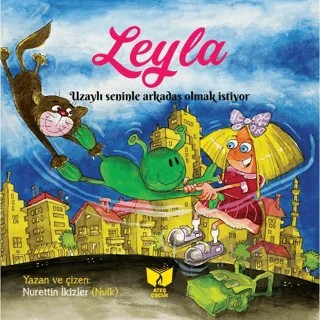 Leyla – Nurettin İkizler – Ateş Yayınları kitap kapağı