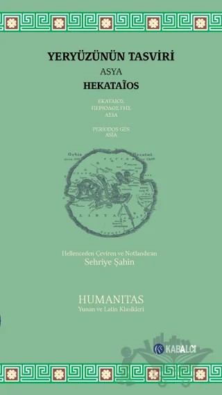 Yeryüzünün Tasviri - Asya – Hekataios – Kabalcı Yayınevi - Doruk Yayınları kitap kapağı