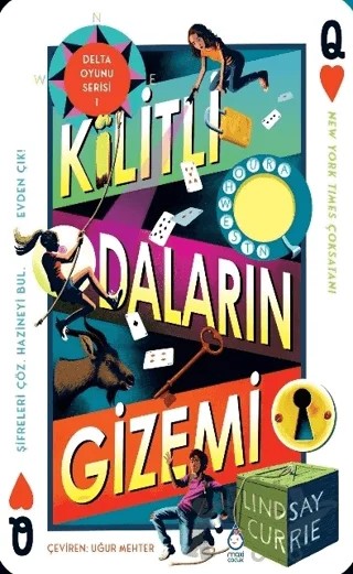 Kilitli Odaların Gizemi – Lindsay Currie – Maxi Yayıncılık kitap kapağı