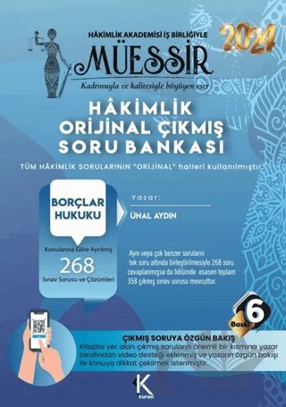 Müessir Borçlar Hukuku – Ünal Aydın – Kuram Kitap kitap kapağı
