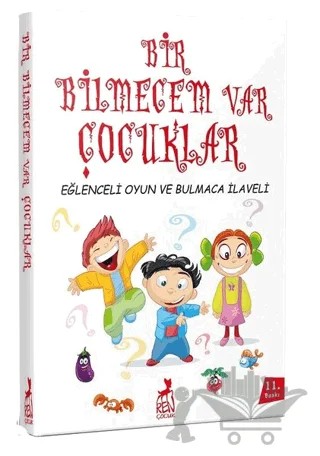 Bir Bilmecem Var Çocuklar – Kolektif – Ren Çocuk kitap kapağı