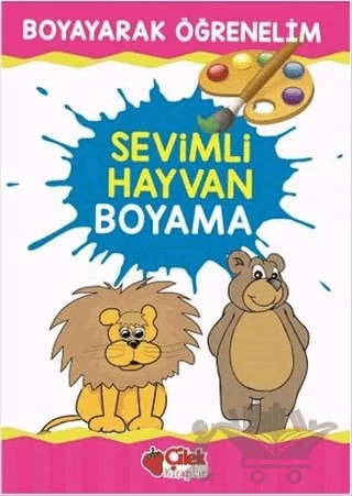 Sevimli Hayvan Boyama – Kolektif – Çilek Kitaplar kitap kapağı