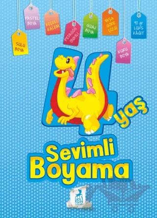 Sevimli Boyama 4 Yaş – Kolektif – Ren Çocuk kitap kapağı