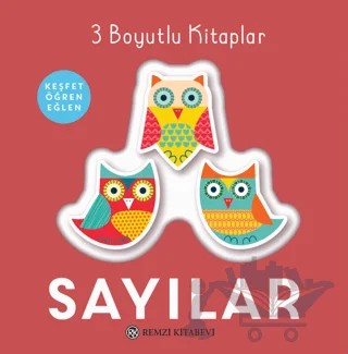 Sayılar - 3 Boyutlu Kitaplar – Kolektif – Remzi Kitabevi kitap kapağı