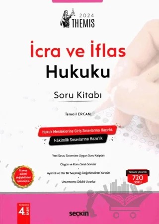 THEMIS - İcra ve İflas Hukuku Soru Kitabı – İsmail Ercan – Seçkin Yayıncılık kitap kapağı