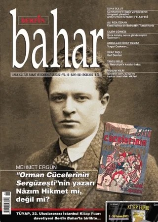 Berfin Bahar Aylık Kültür Sanat ve Edebiyat Dergisi Sayı: 188 Ekim 2013 – Berfin Bahar Dergisi kitap kapağı