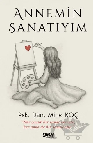 Annemin Sanatıyım – Mine Koç – Gece Kitaplığı kitap kapağı