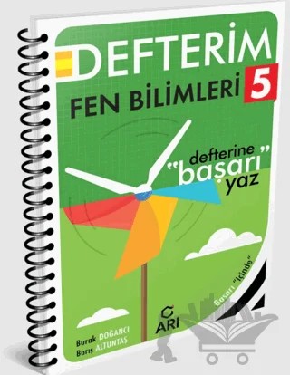 5. Sınıf Fen Bilimleri Defterim – Kolektif – Arı Yayıncılık kitap kapağı