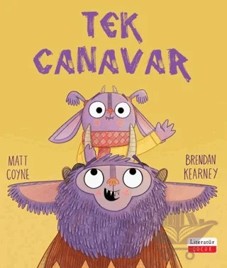 Tek Canavar – Matty Coyne – Literatür Çocuk kitap kapağı