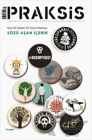 Praksis Gezi Özel Sayı Ağustos 2013 – Dipnot Yayınları kitap kapağı