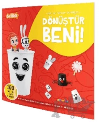 Briko - Dönüştür Beni (Kırmızı Kitap) – Kolektif – Artenino Yayıncılık kitap kapağı