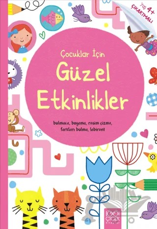 Kızlar için Etkinlik Kitabı – James Maclaine, Lucy Bowman – 1001 Çiçek Kitaplar kitap kapağı