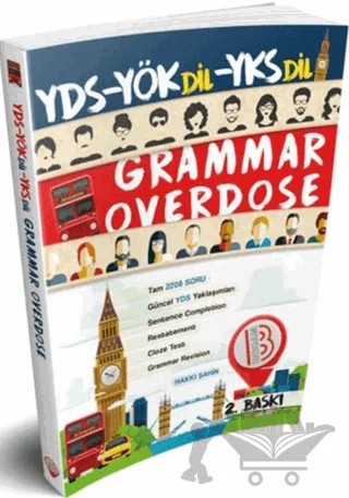 YDS YÖKDİL YKSDİL Grammar Overdose – Hakkı Şahin – Benim Hocam Yayınları kitap kapağı