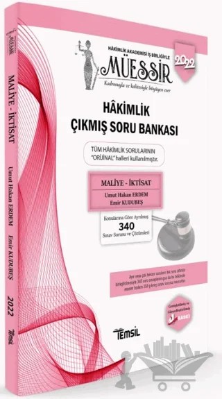Müessir Maliye İktisat Hakimlik Çıkmış Soru Bankası – Kolektif – Temsil Kitap kitap kapağı