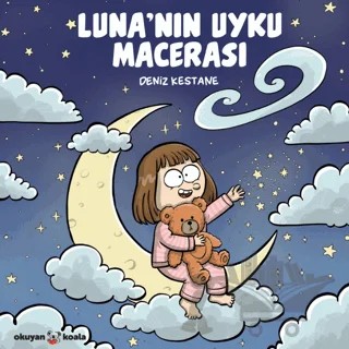 Luna'nın Uyku Macerası – Deniz Kestane – Okuyan Koala kitap kapağı
