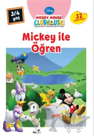 Mickey ile Öğren – Kolektif – Doğan Egmont Yayıncılık kitap kapağı