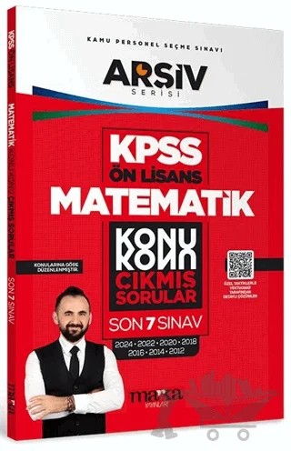 KPSS Ön Lisans Matematik Konu Konu Çıkmış Sorular Son 7 Sınav (2024 Dahil) – Kolektif – Marka Yayınları kitap kapağı