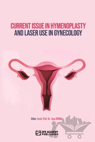 Current Issue in Hymenoplasty and Laser Use in Gynecology – Ayşe Konaç – Efe Akademi Yayınları kitap kapağı