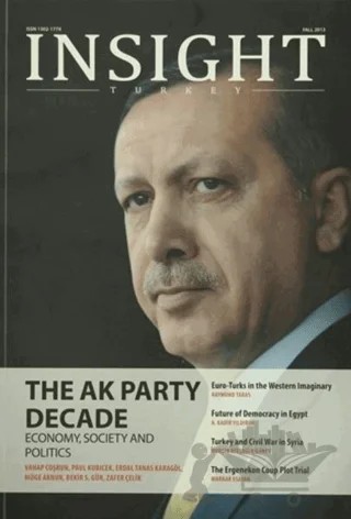 Insight Turkey Volume 15 Number 4 - Fall 2013 – Kolektif – Seta Yayınları kitap kapağı