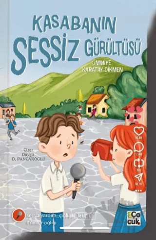 Kasabanın Sessiz Gürültüsü – Ümmiye Karatay Dikmen – Mor Elma Yayıncılık kitap kapağı