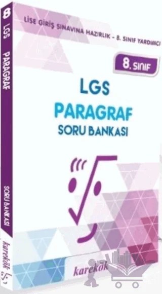 LGS 8. Sınıf Paragraf Soru Bankası – Kolektif – Karekök Yayıncılık kitap kapağı