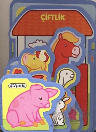 Eğitici Köpük Kitaplar - Çiftlik – Kolektif – Çiçek Yayıncılık kitap kapağı