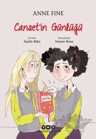 Canset’in Günlüğü – Anne Fine – Yapı Kredi Yayınları kitap kapağı