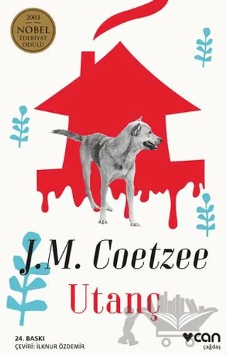 Utanç – John Maxwell Coetzee – Can Yayınları kitap kapağı