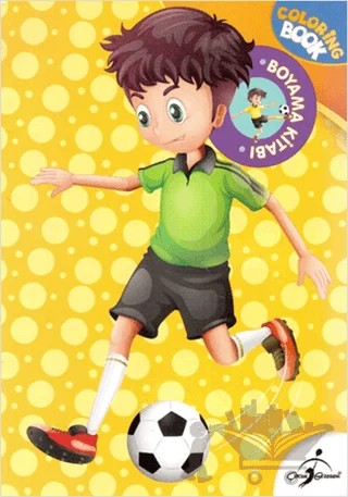 Futbolcu Çocuk Boyama Kitabı – Kolektif – Çocuk Gezegeni kitap kapağı