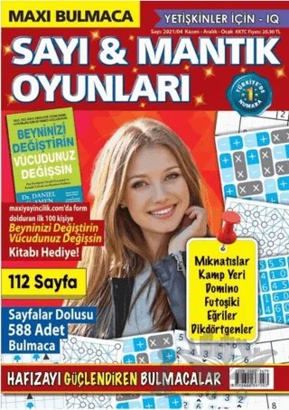 Maxi Sayı ve Mantık Oyunları 4 – Kolektif – Maxi Yayıncılık kitap kapağı