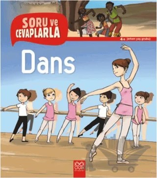 Soru ve Cevaplarla 4+ Dans – Severine Onfroy – 1001 Çiçek Kitaplar kitap kapağı
