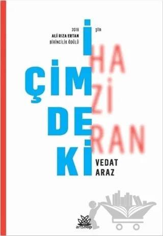 İçimdeki Haziran – Vedat Araz – Artshop Yayıncılık kitap kapağı