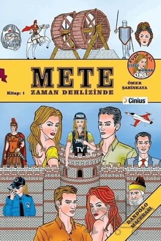 Mete Zaman Dehlizinde – Ömer Şahinkaya – Cinius Yayınları kitap kapağı