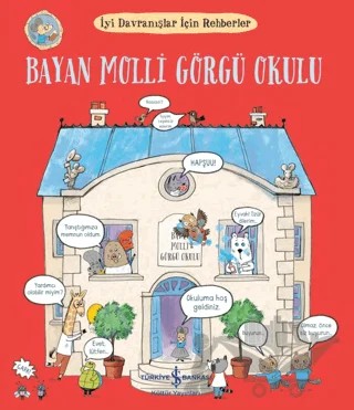 Bayan Molli Görgü Okulu - İyi Davranışlar İçin Rehberler – James Maclaine – İş Bankası Kültür Yayınları kitap kapağı