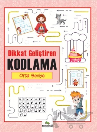 Dikkat Geliştiren Kodlama - Orta Seviye – Serhat Filiz – Bookalemun Yayınevi kitap kapağı