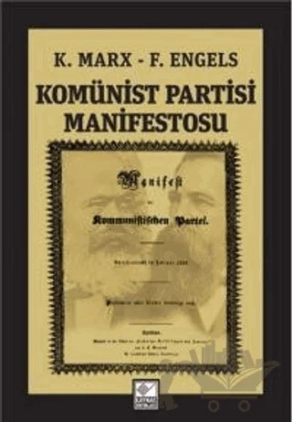Komünist Partisi Manifestosu – Karl Marx – Kaynak Yayınları kitap kapağı