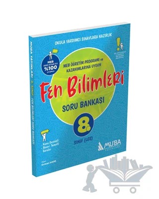 8. Sınıf Fen Bilimleri Soru Bankası – Osman Hare – Muba Yayınları kitap kapağı