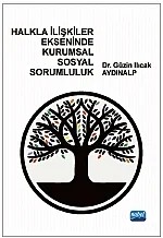 Halkla İlişkiler Ekseninde Kurumsal Sosyal Sorumluluk – Güzin ILICAK AYDINALP – Nobel Akademik Yayıncılık kitap kapağı