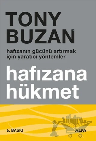 Hafızana Hükmet – Tony Buzan – Alfa Yayınları kitap kapağı