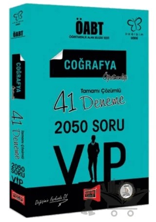 2019 ÖABT Değişim Serisi VIP Coğrafya Öğretmenliği Tamamı Çözümlü 41 Deneme – Kolektif – Yargı Yayınevi kitap kapağı