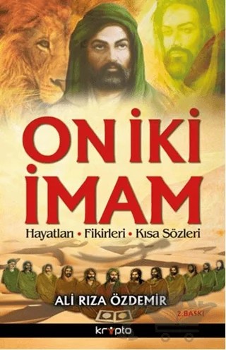 On İki İmam – Ali Rıza Özdemir – Kripto Basım Yayın kitap kapağı