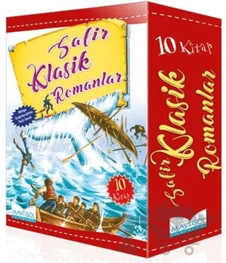 Safir Klasik Romanlar Serisi (10 Kitap) – Herman Melvılle, Howard Pyle, Jonathan Swift, Jules Verne, Victor Hugo – Mavi Göl Yayınları kitap kapağı