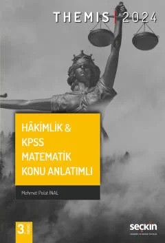 THEMIS – Hâkimlik & KPSS Matematik Konu Anlatımlı – Mehmet Polat İnal – Seçkin Yayıncılık kitap kapağı