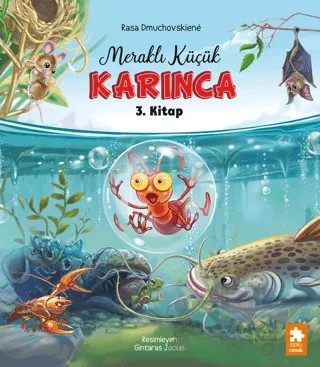 Meraklı Küçük Karınca 3. Kitap – Rasa Dmuchovskiene – Eksik Parça Yayınları kitap kapağı