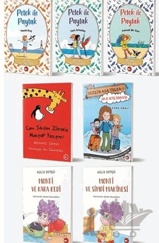 Okullarda Okutulan 2. Sınıf Kitap Seti (7 Kitap Takım) – Esra Abalı, Güliz Sütçü, Jenny Colgan, Megumi Iwasa – Beyaz Balina Yayınları kitap kapağı